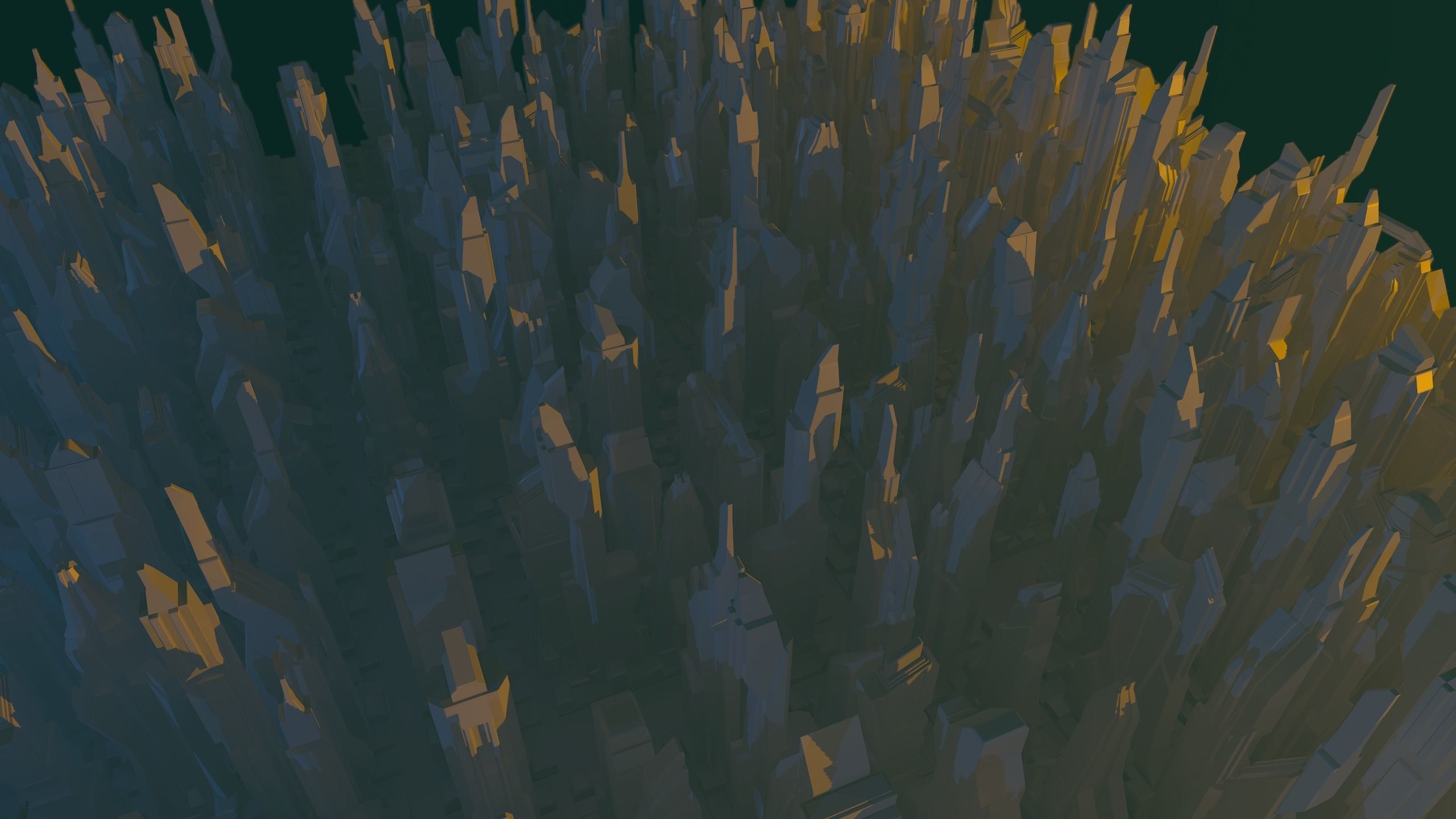 24 Sci-Fi Buildings  Low-poly 3D model_14