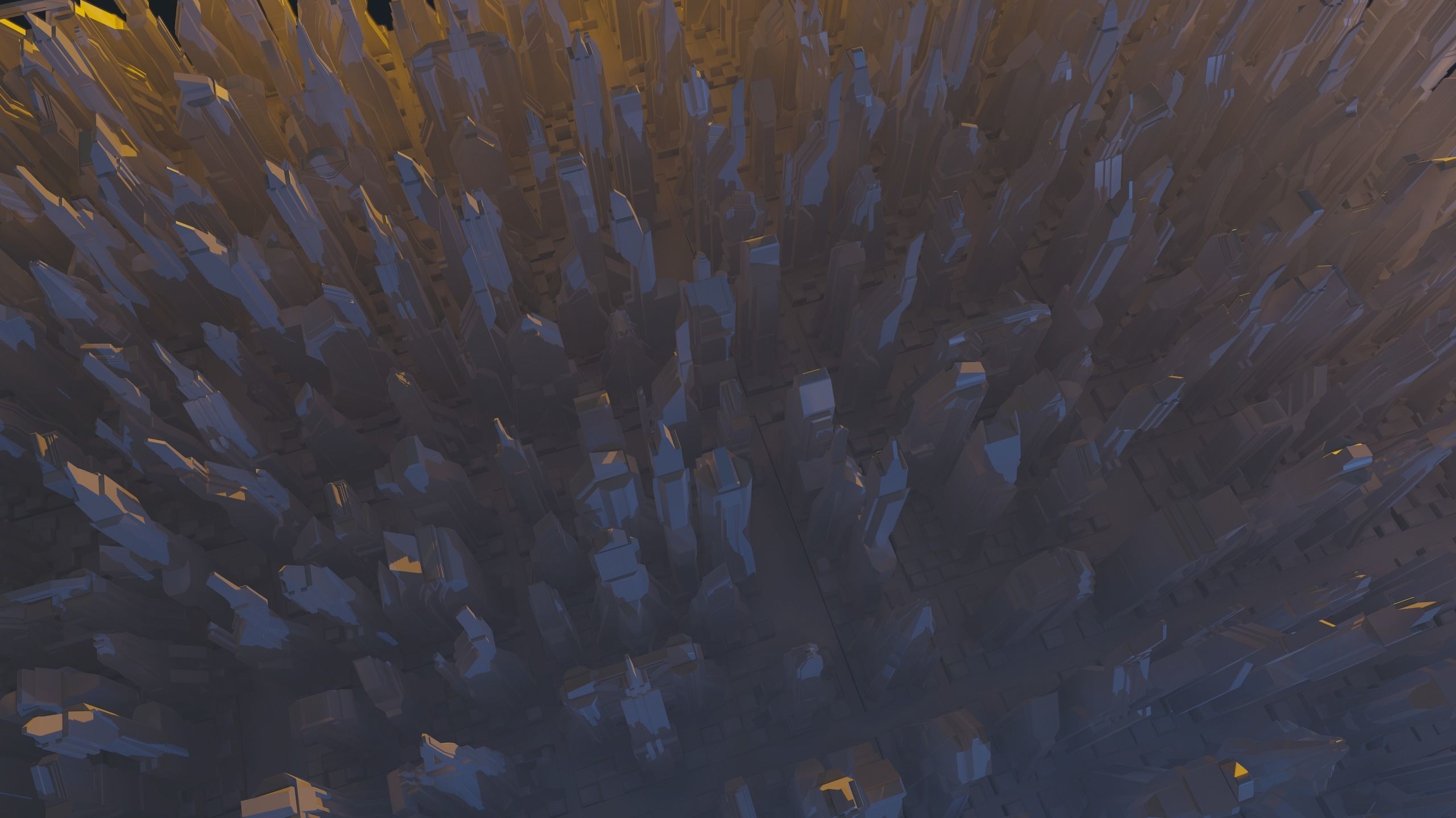 24 Sci-Fi Buildings  Low-poly 3D model_16