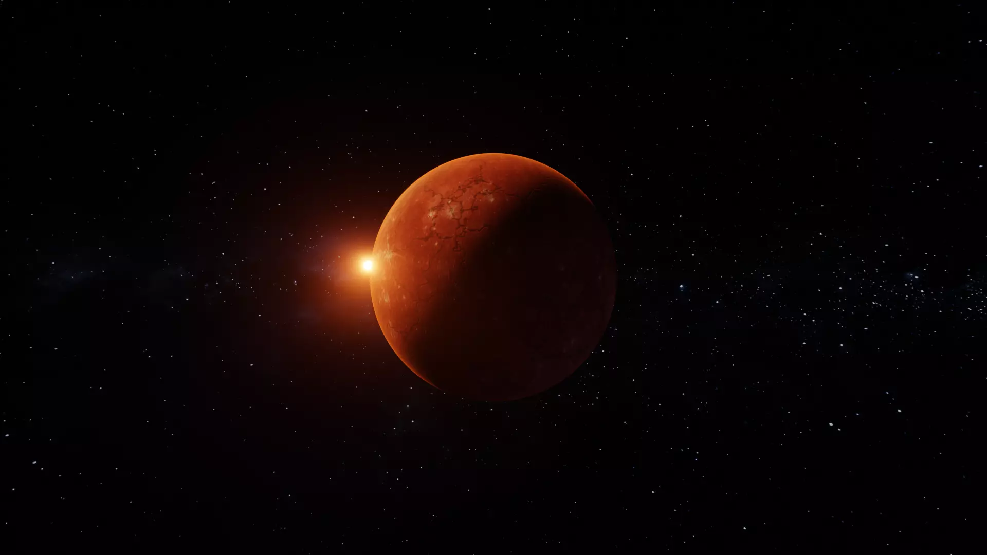 Red Planet 3D model_0