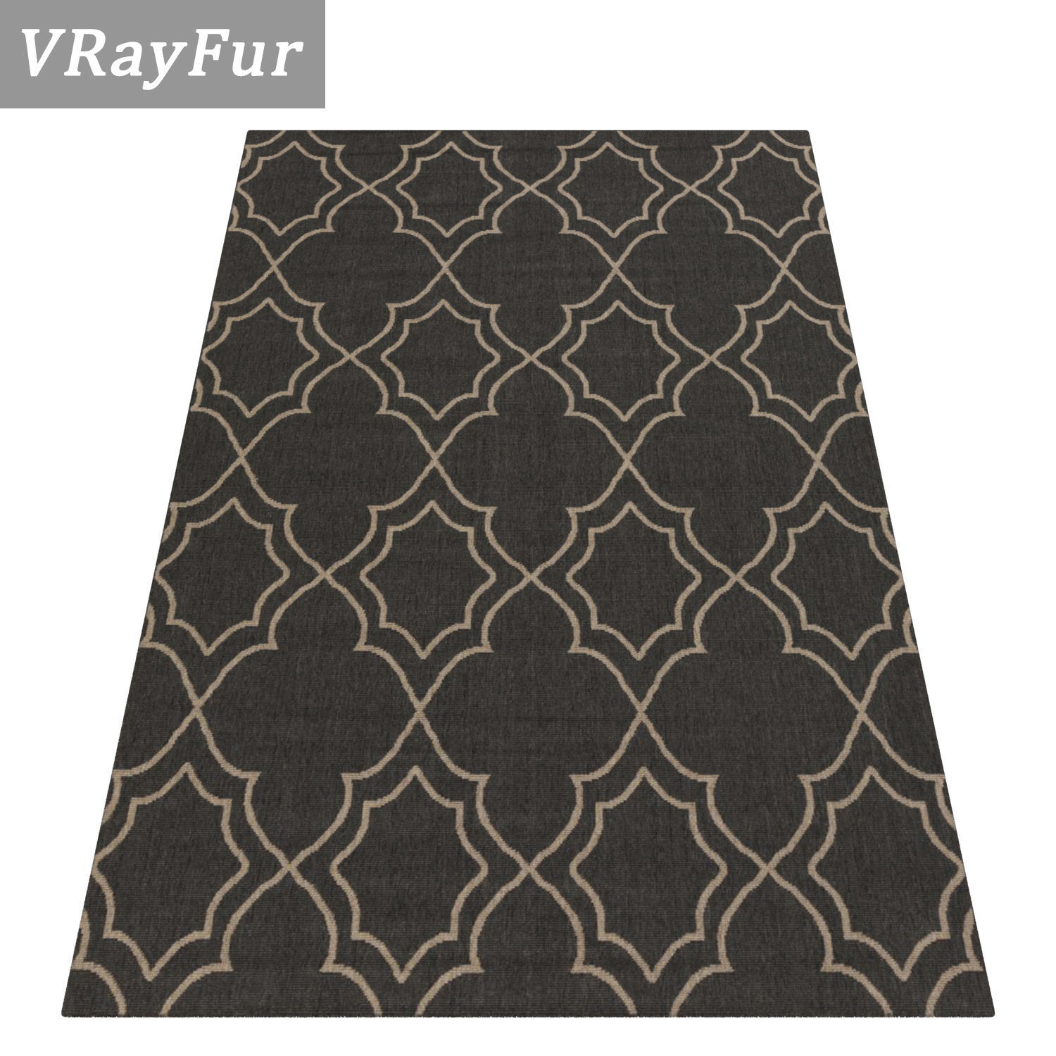 Rug Set 1201 3D model_2