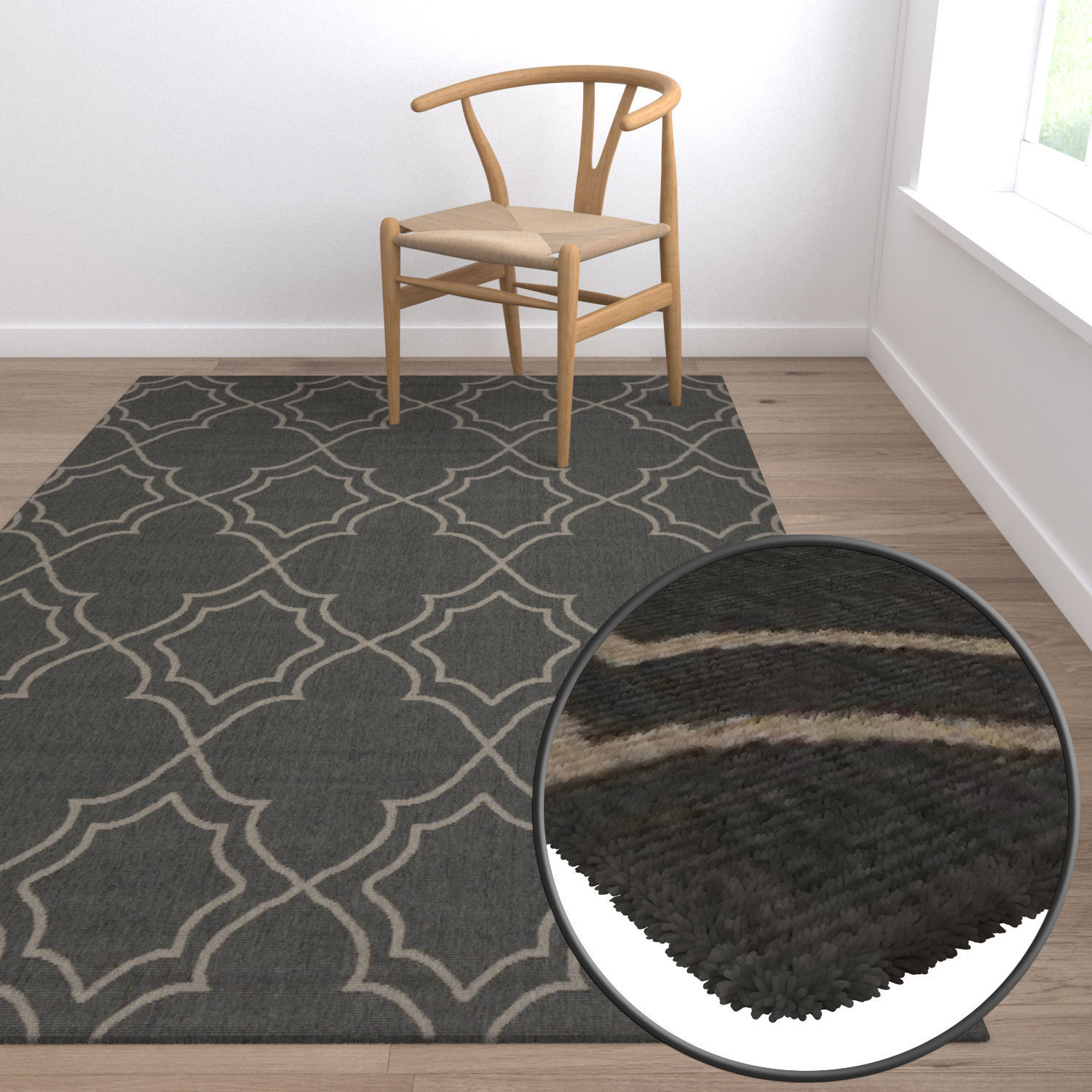 Rug Set 1201 3D model_5