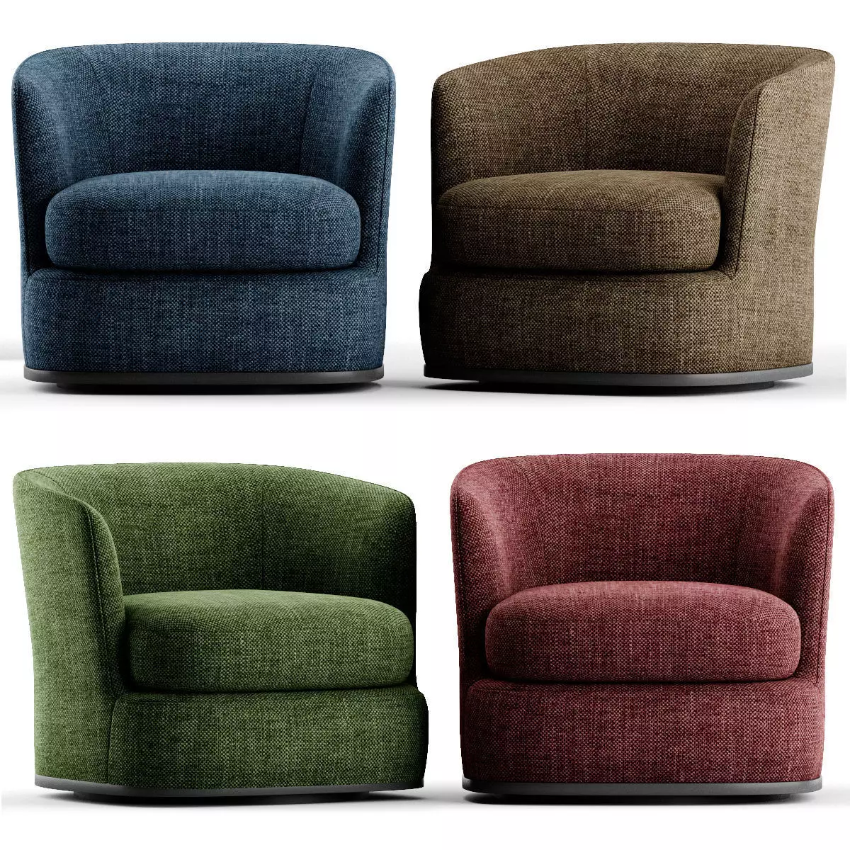 Apollo Armchair-maxalto  3D model_0