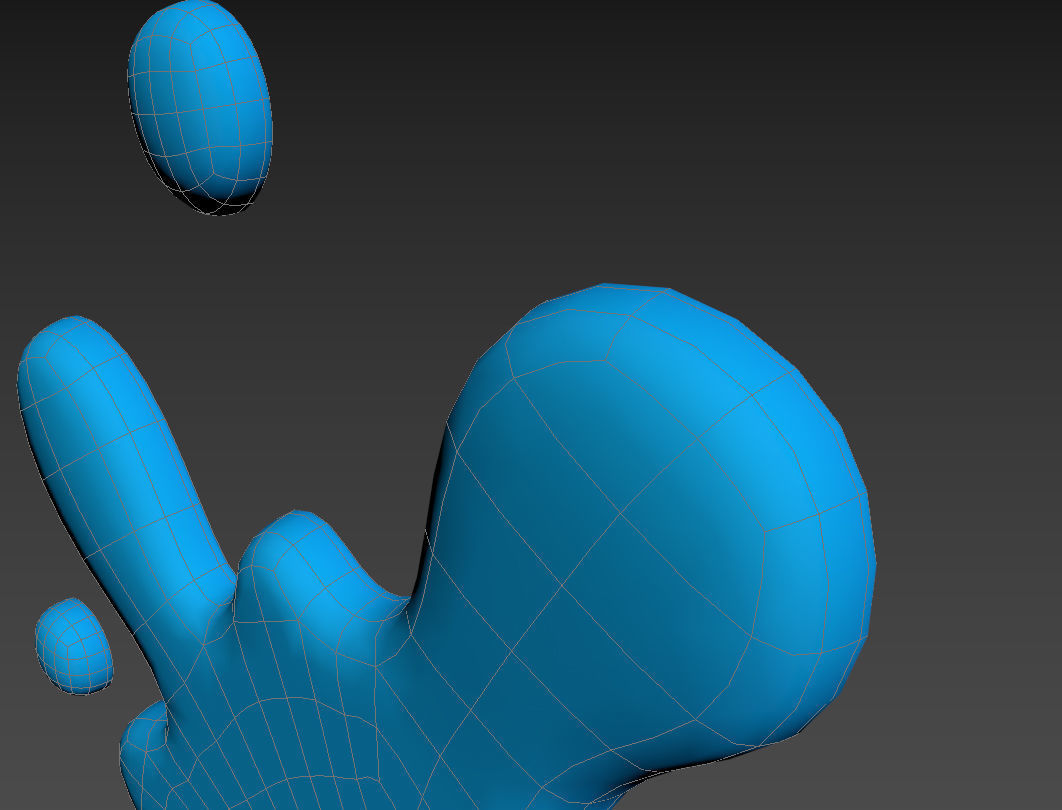 Cartoon Splash  3D model_14