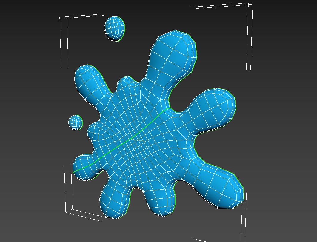 Cartoon Splash  3D model_17
