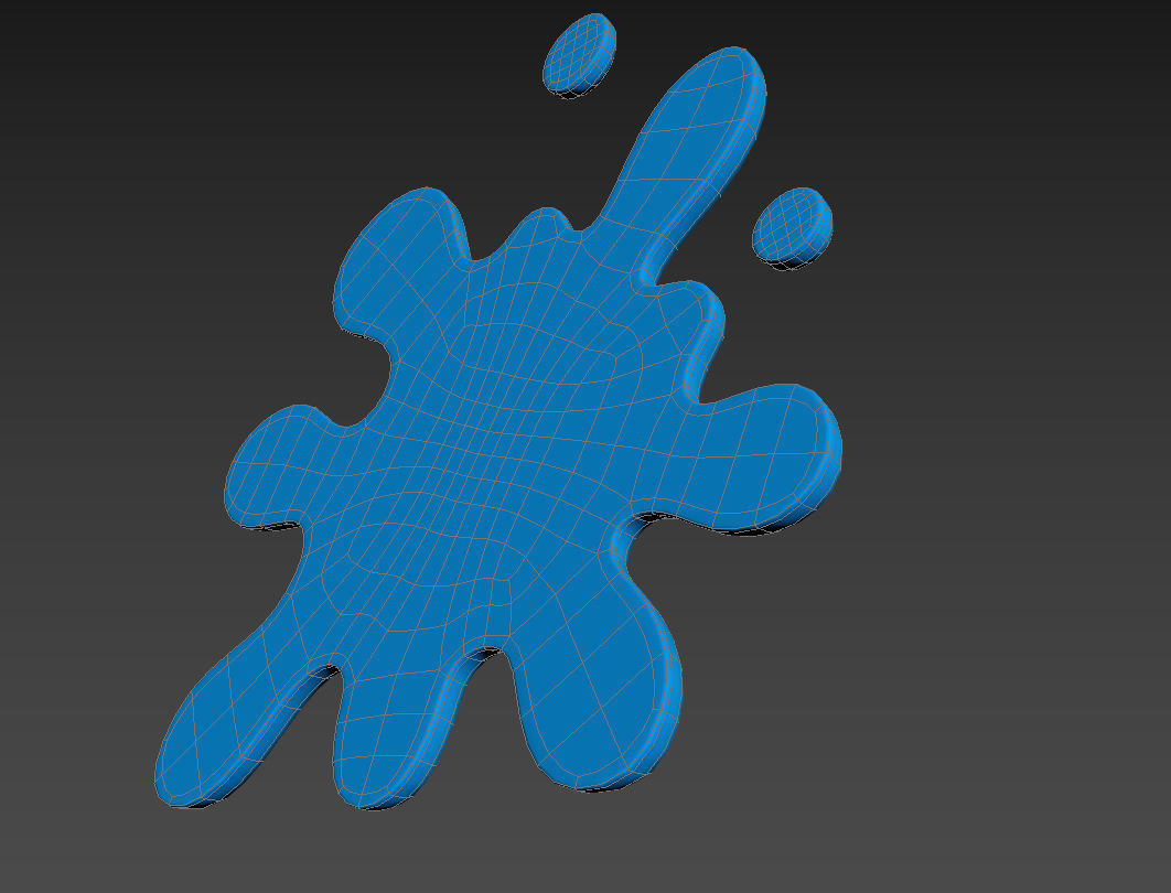 Cartoon Splash  3D model_16