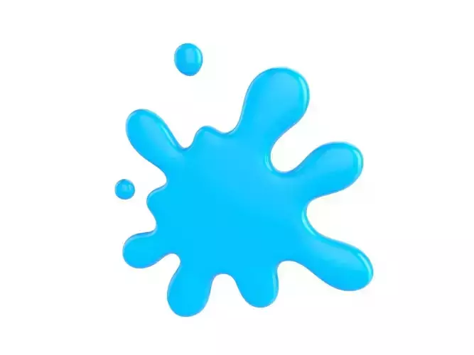 Cartoon Splash  3D model