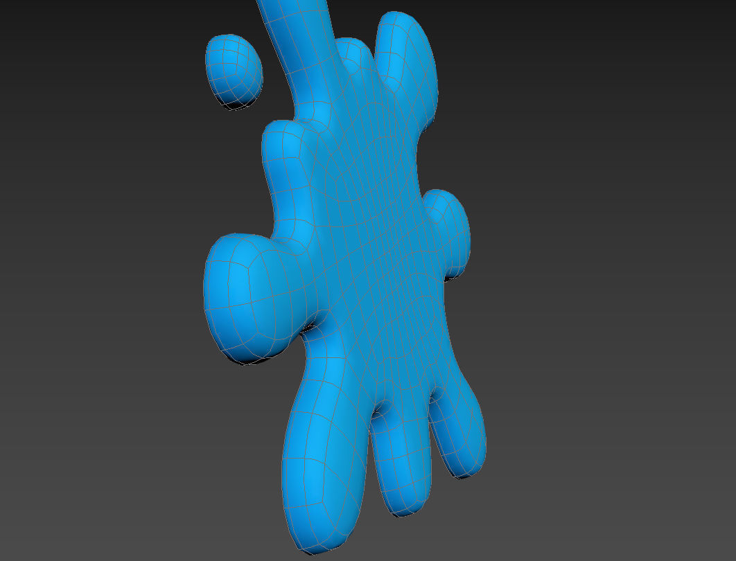 Cartoon Splash  3D model_15