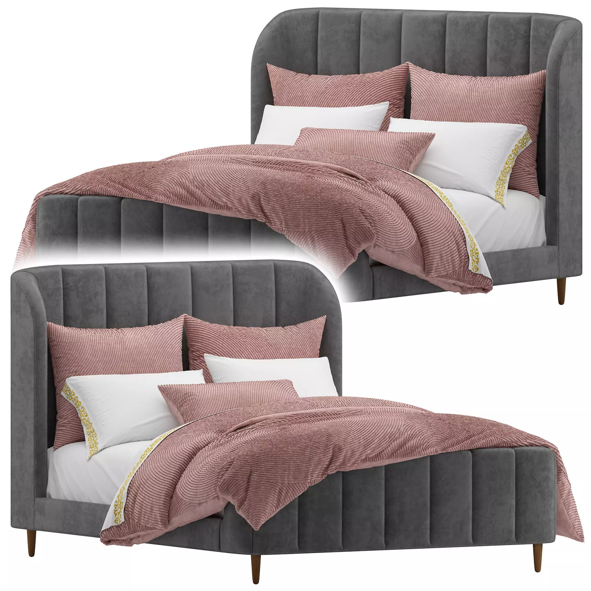 Rh teen Valentina bed 3D model