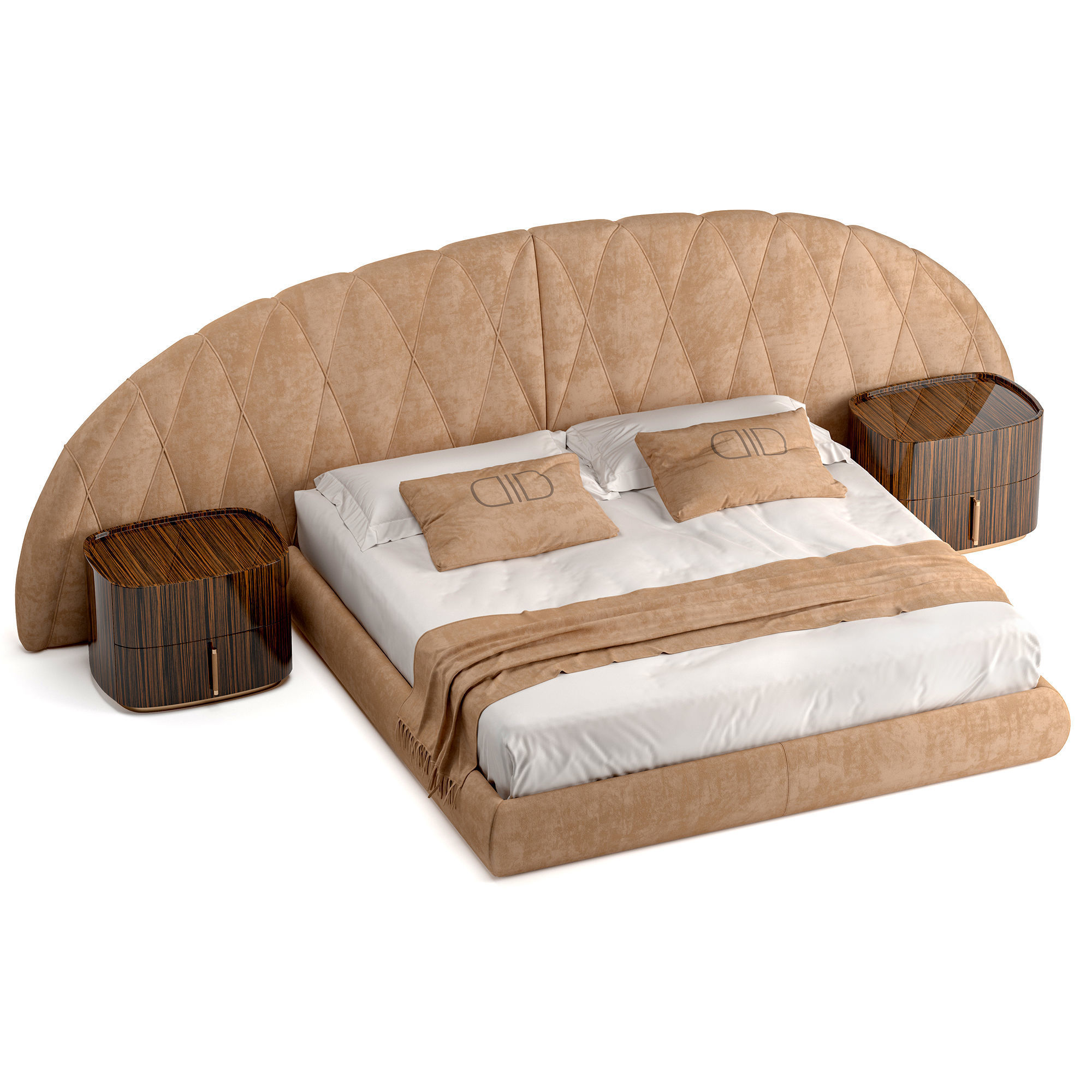 Bed Ulisse-Daytona 3D model_1