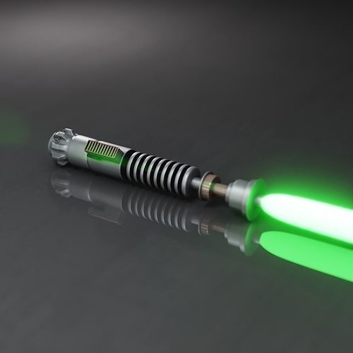 Luke Skywalkers Lightsaber Free 3D model