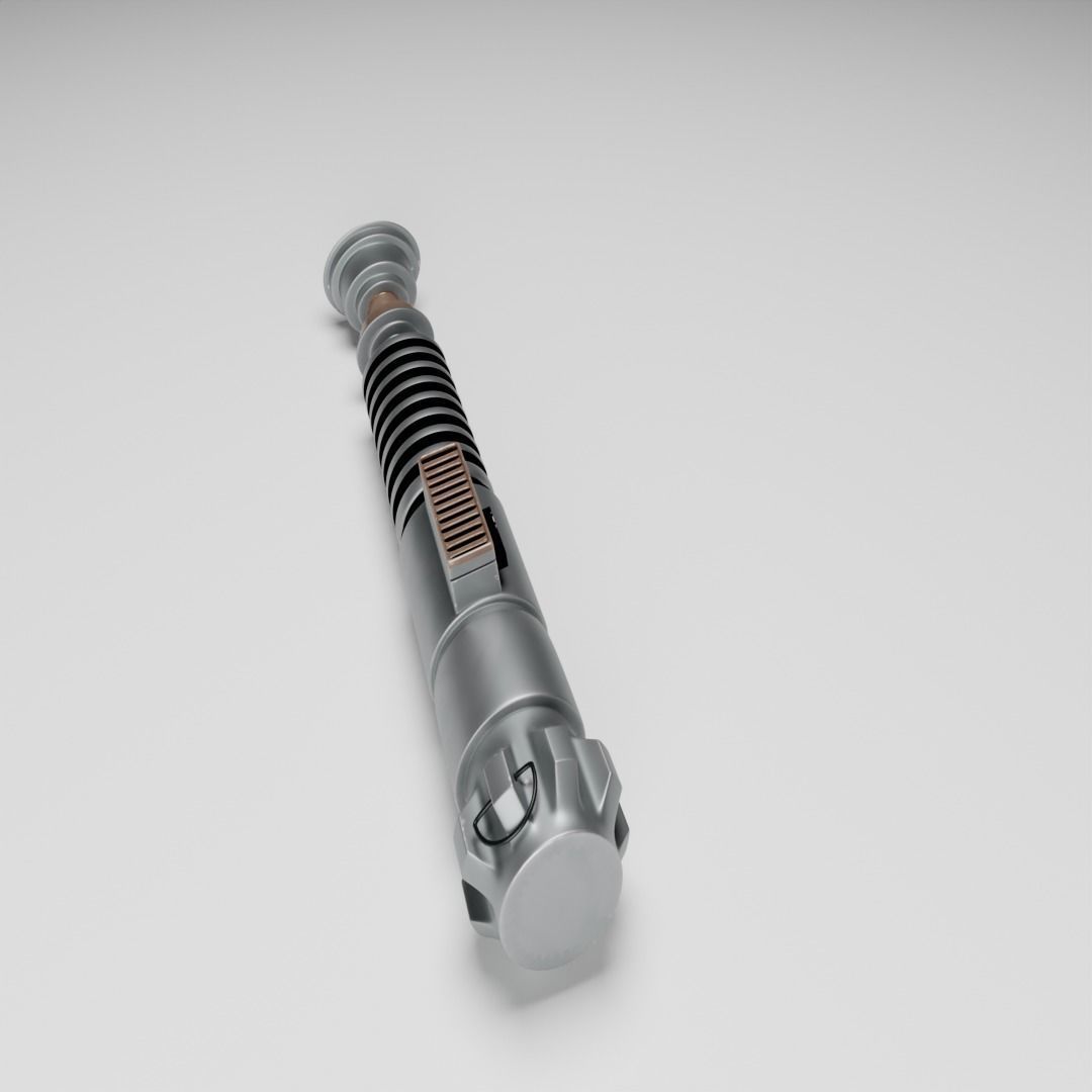 Luke Skywalkers Lightsaber Free 3D model_3