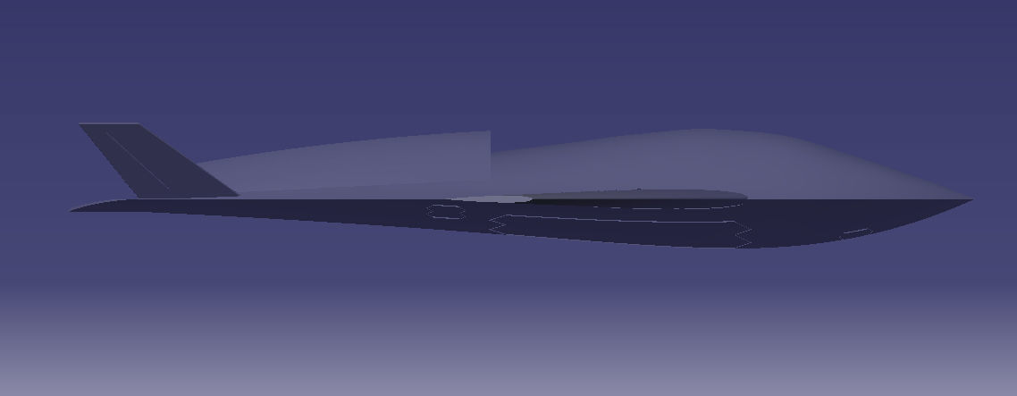 Unmanned Combat Aerial Vehicle- UCAV 3D model_7