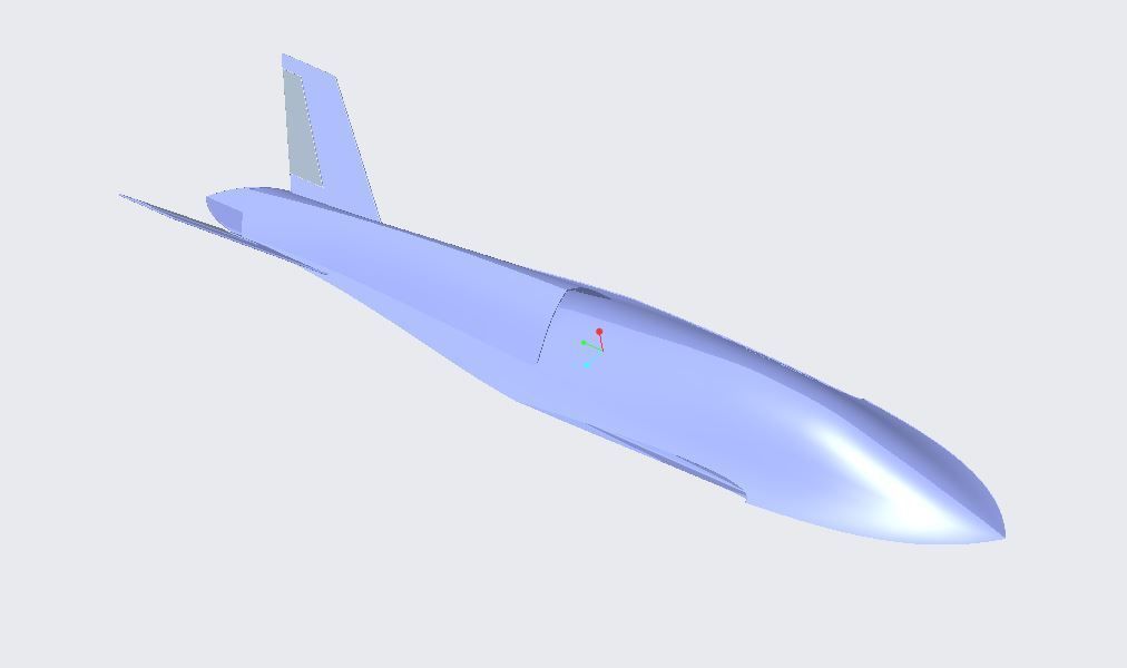 Unmanned Combat Aerial Vehicle- UCAV 3D model_9