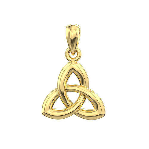 N152 Trinity knot pendant 3D print model
