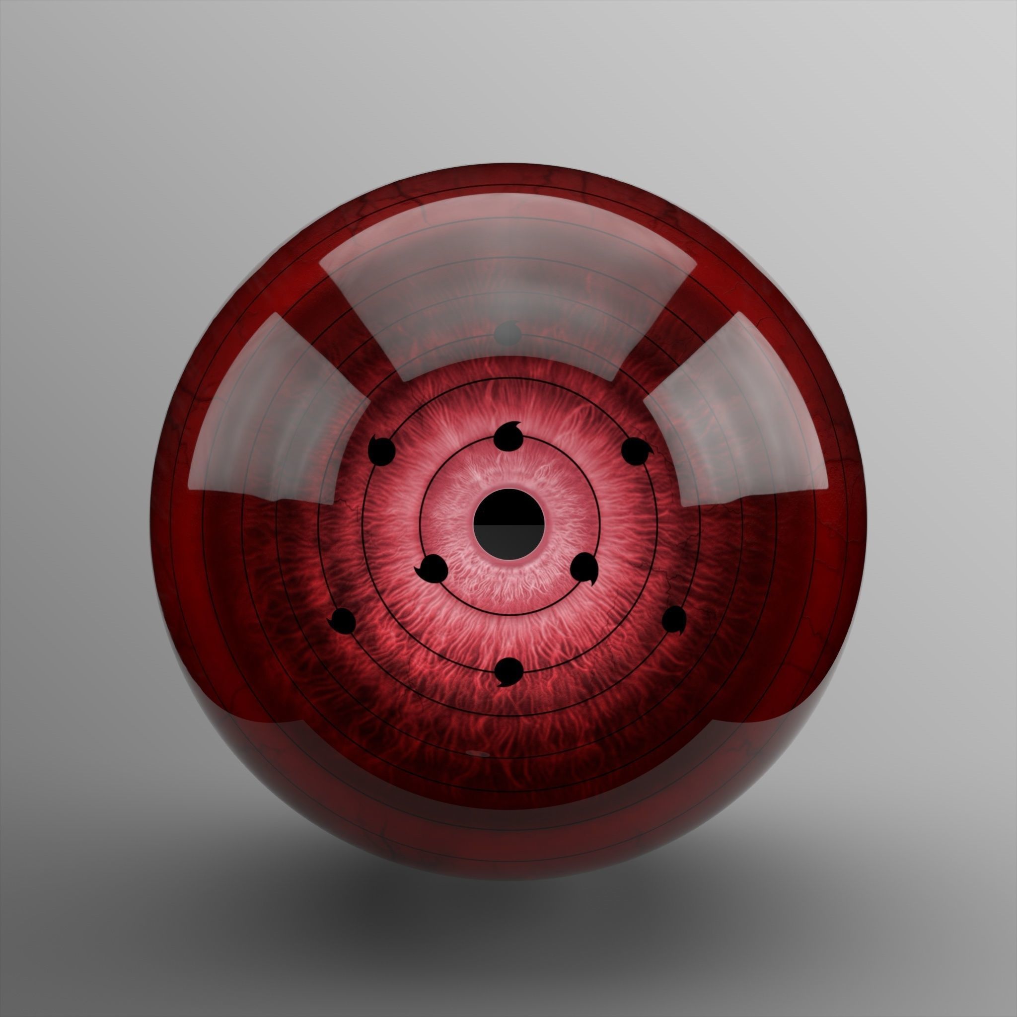 Rinnegan Pack 3D model_2