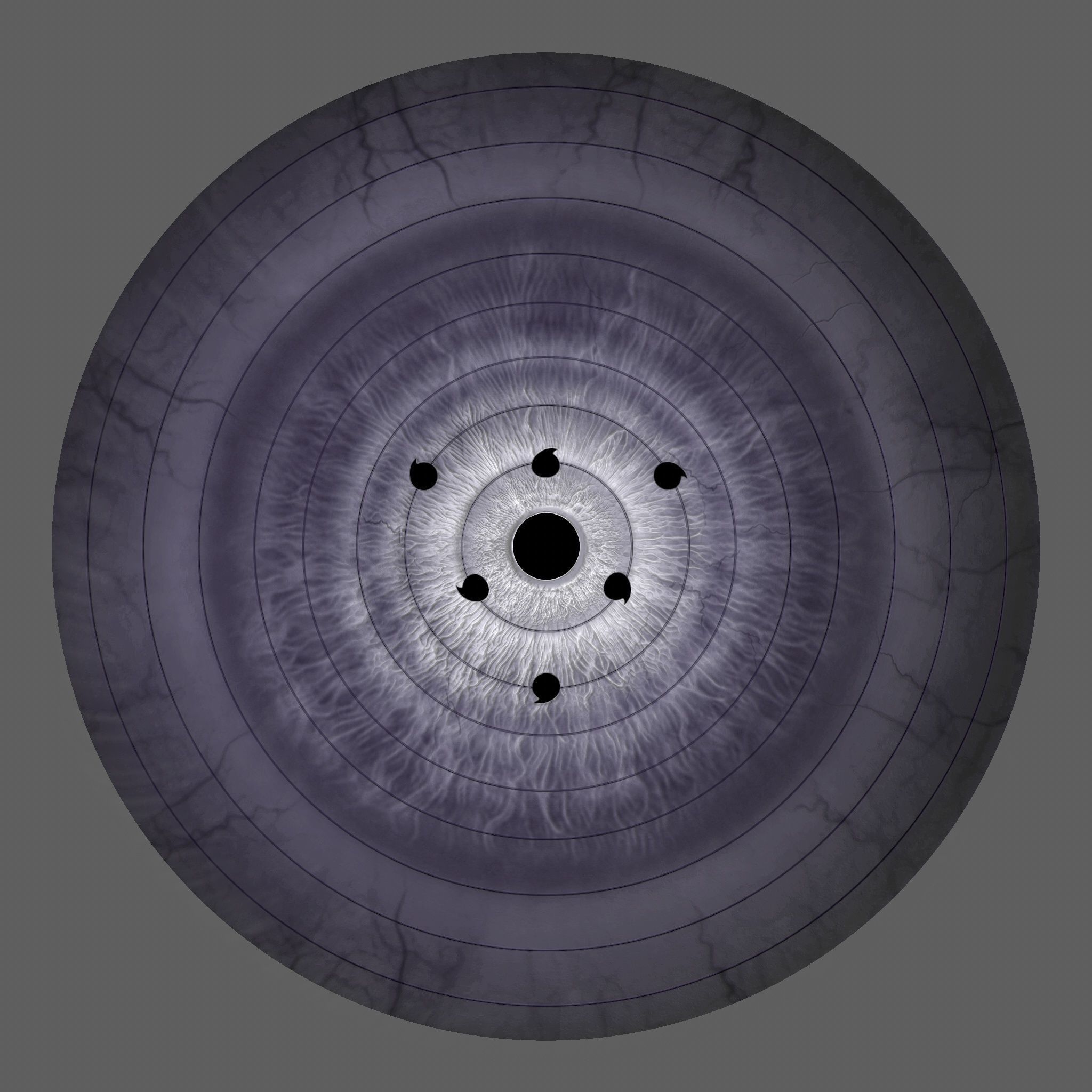 Rinnegan Pack 3D model_34