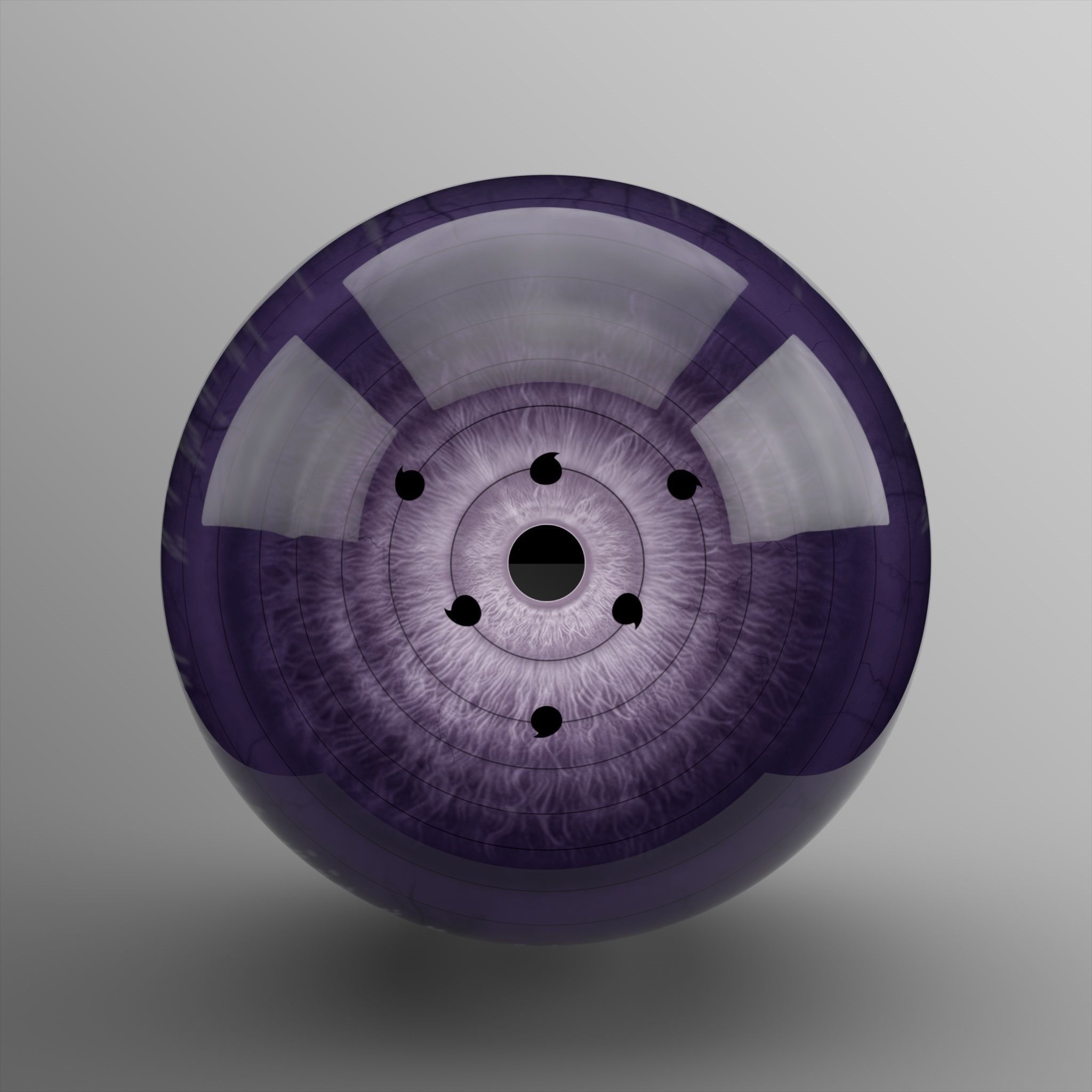 Rinnegan Pack 3D model_6