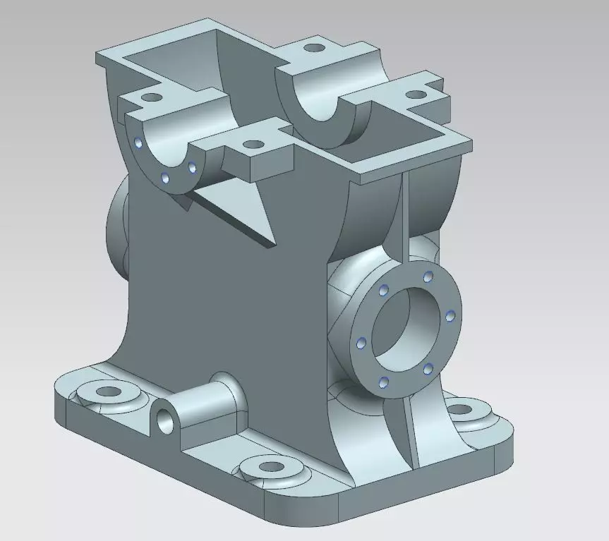 Gear Box Design 3D model_0