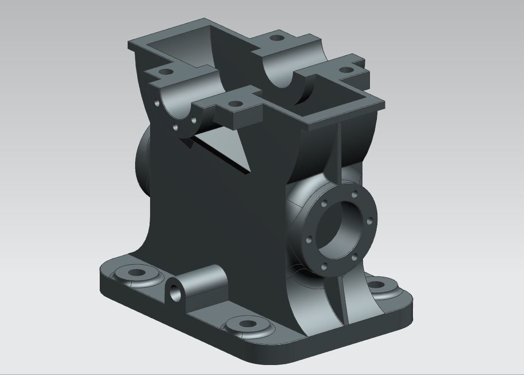 Gear Box Design 3D model_4