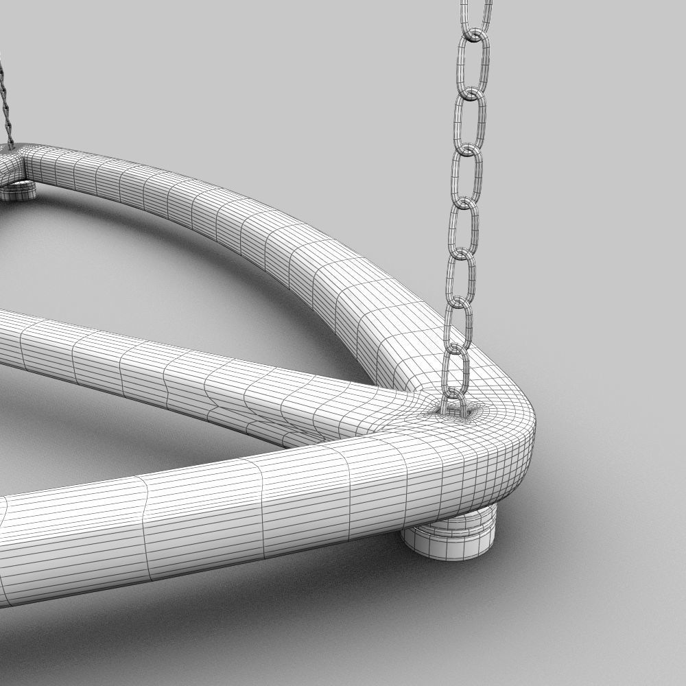 Tensegrity Table 3D model_16