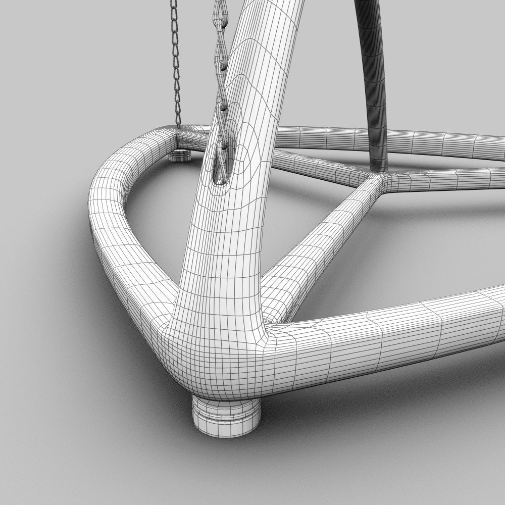 Tensegrity Table 3D model_18