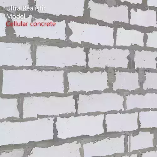 Ultra realistic Cellular concretel Scan