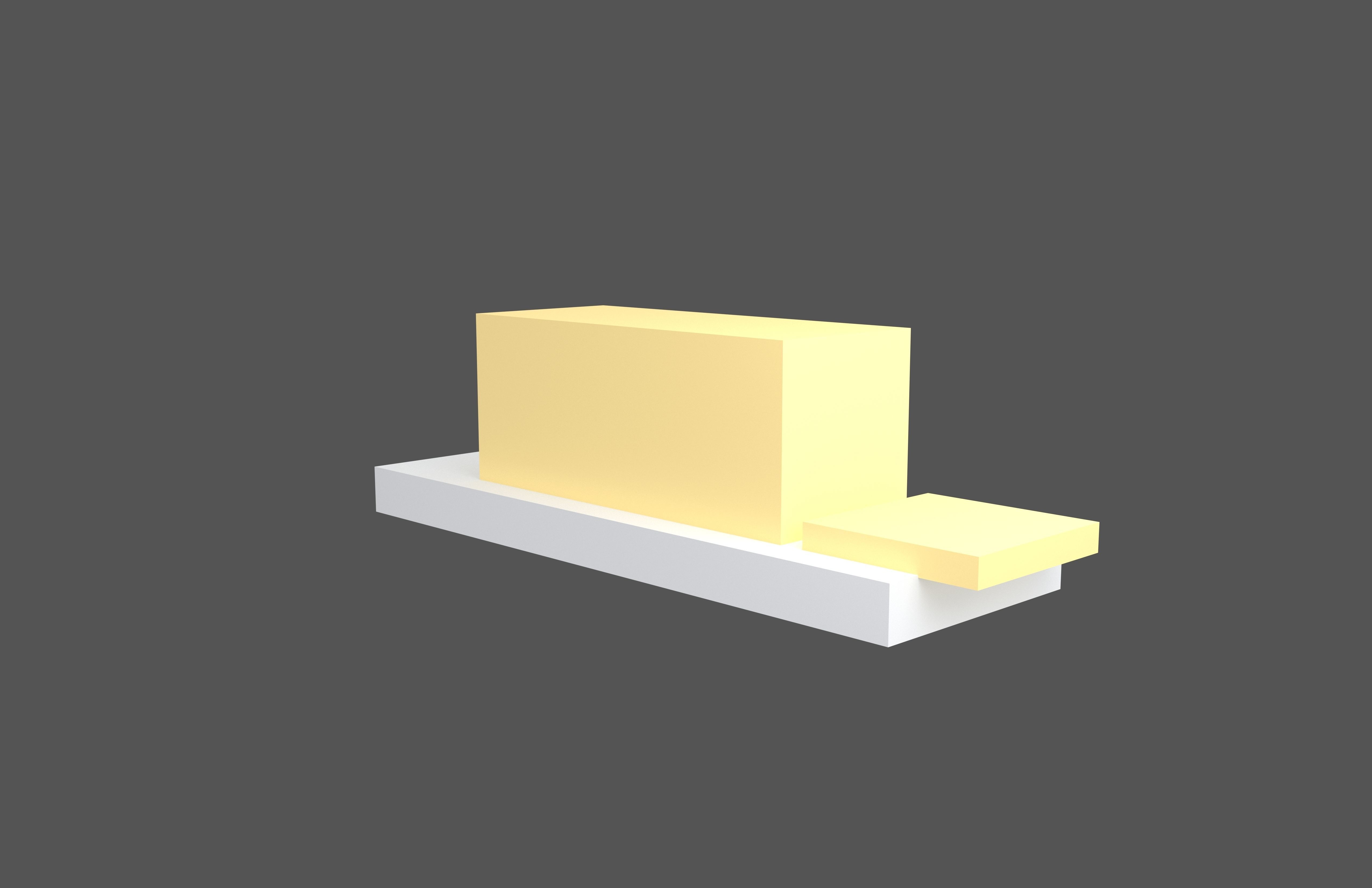 Butter v1 001 Low-poly 3D model_2