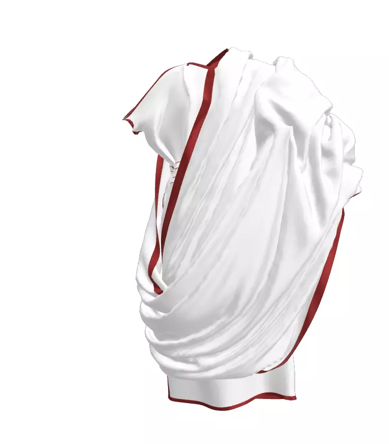 roman senator 3D model_0