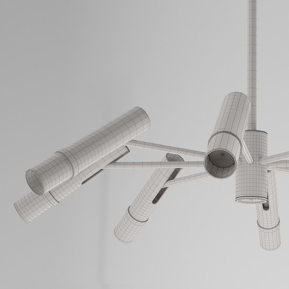 Lampatron React 9 lamps 3D model_5