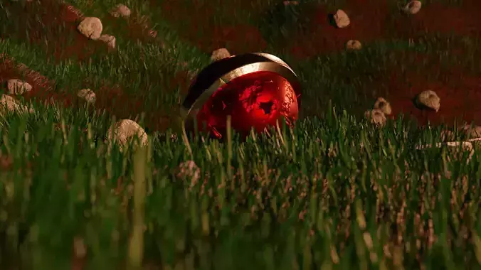 POKEBALL ball in grass