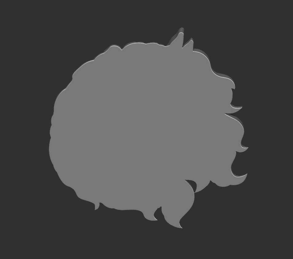 Horse Head 3D print model_3