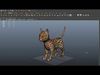 3d Cute cat rigged and aniamted 3d  Low-poly 3D model_1