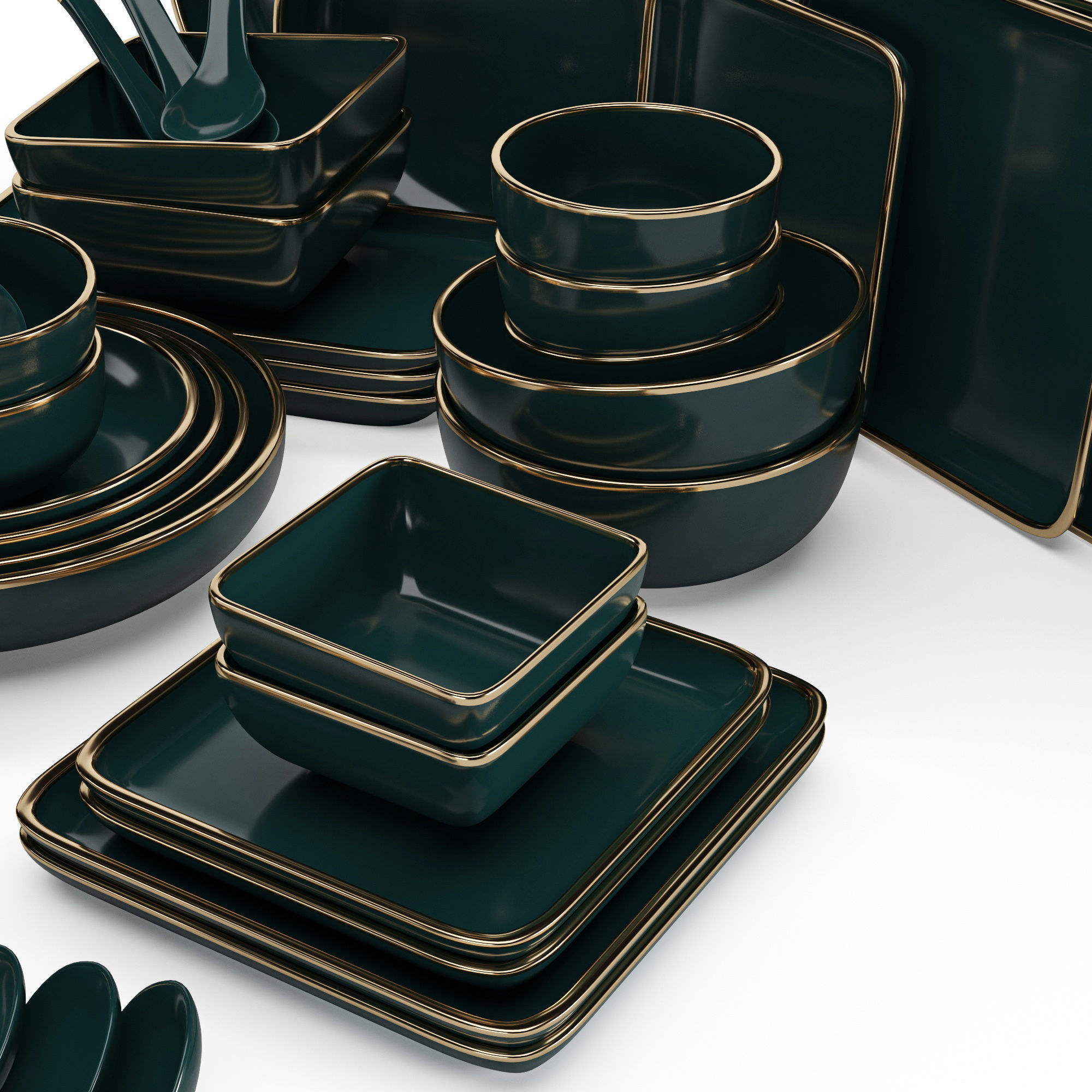 Kitchenware and Tableware 09 3D model_5
