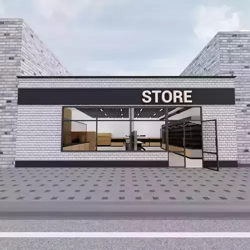 Supermarket store front