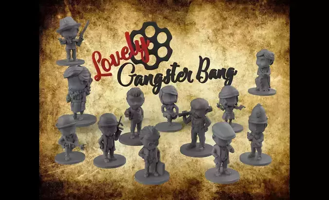 Gangster Bang Lovely 3D print model