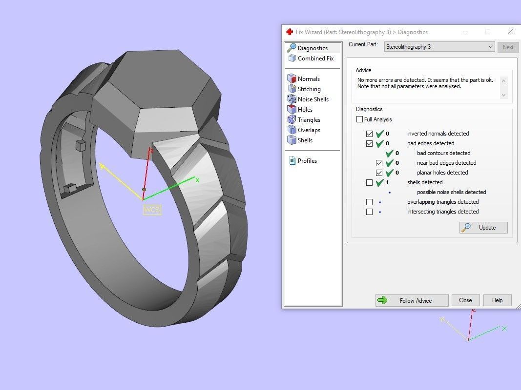 Man ring 04 3D print model_9