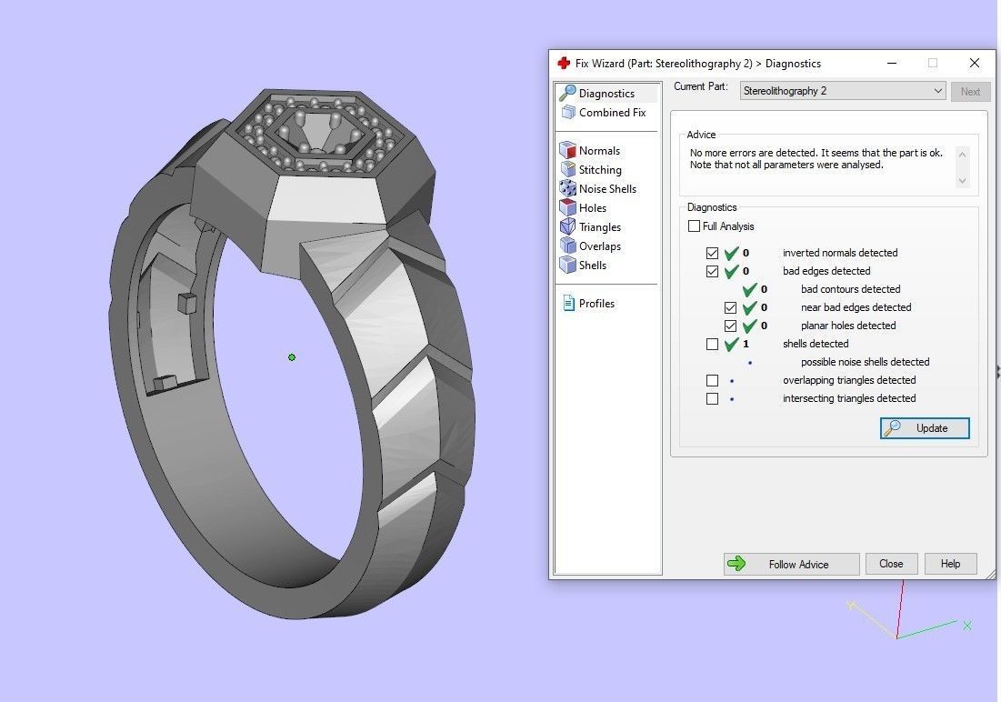 Man ring 04 3D print model_10