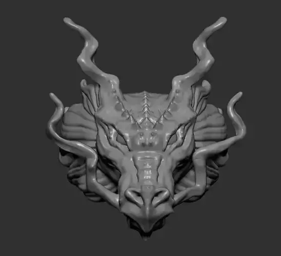 head dragon ring Chinese Zodiac