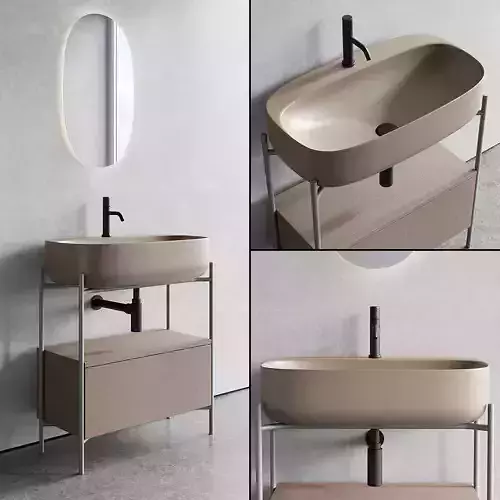 Scarabeo Ceramiche Diva Floor-standing Vanity Unit Set 3