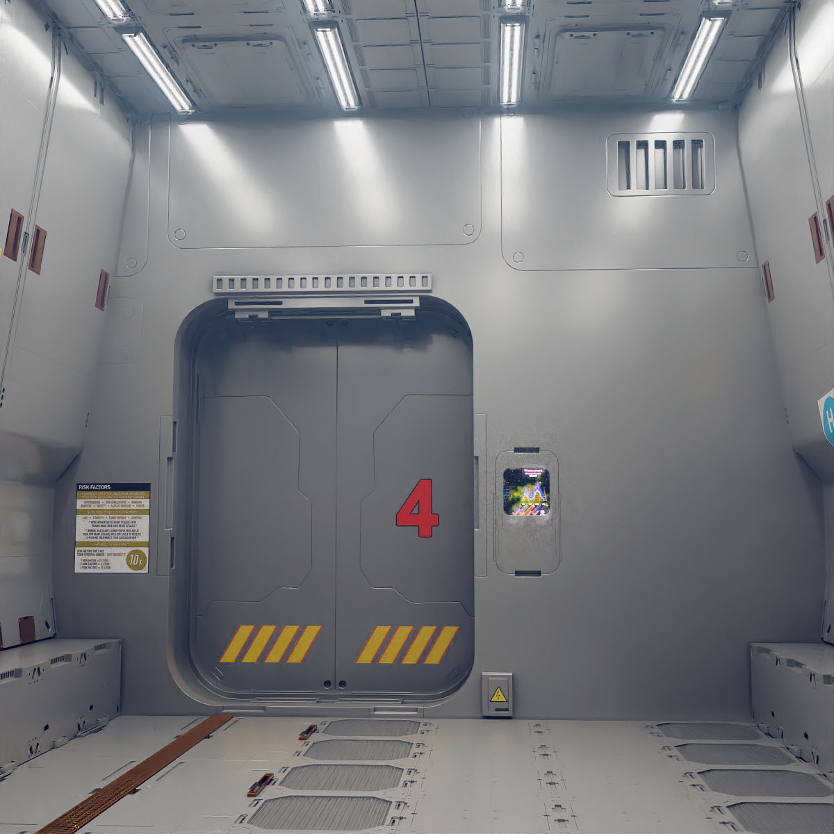 sci-fi set3 3D model_5