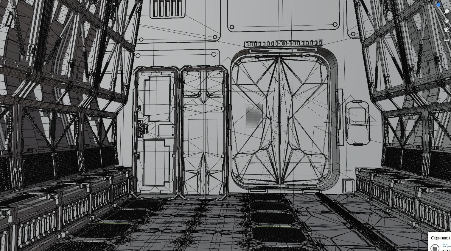 sci-fi set3 3D model_9