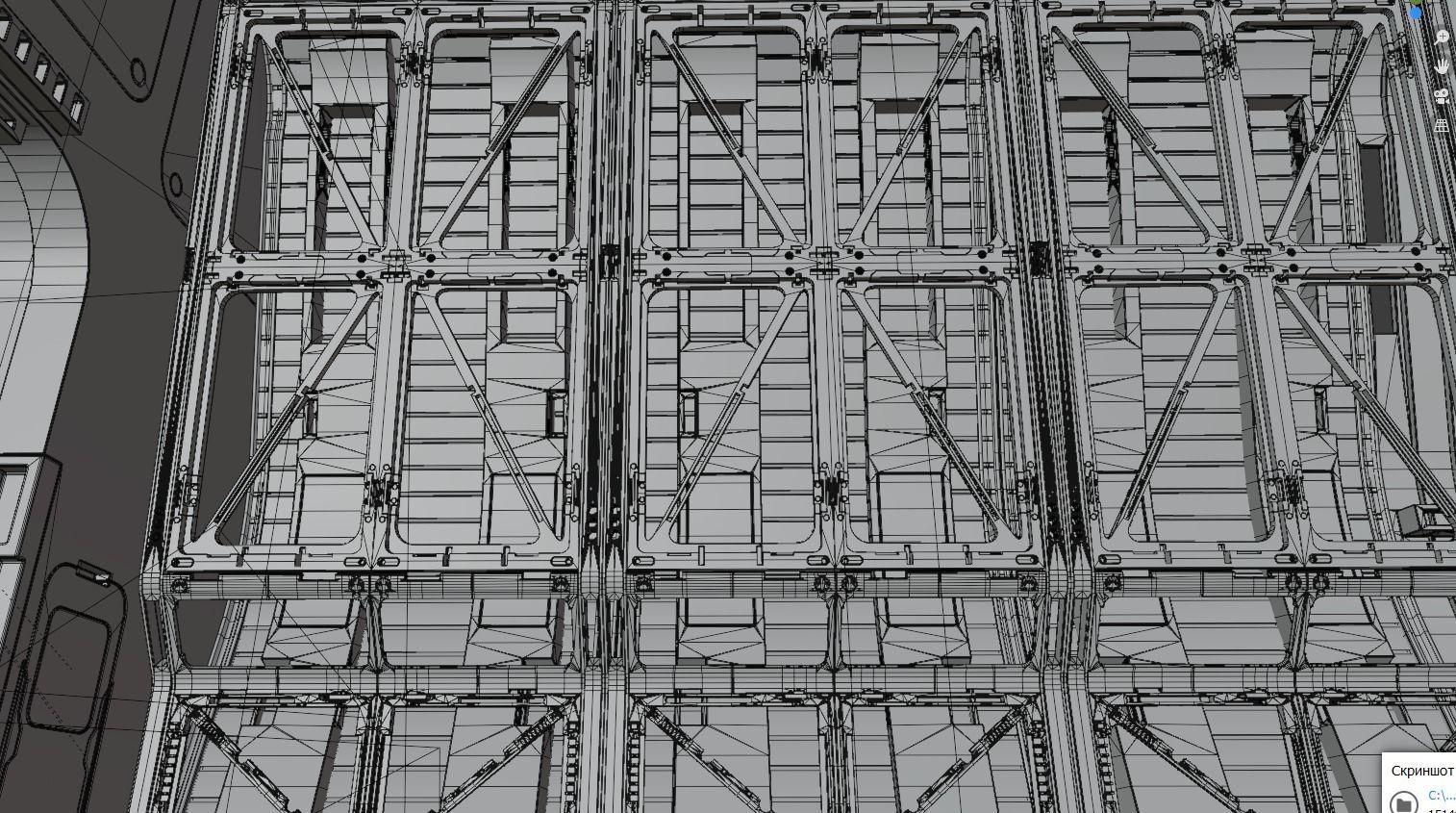 sci-fi set3 3D model_8