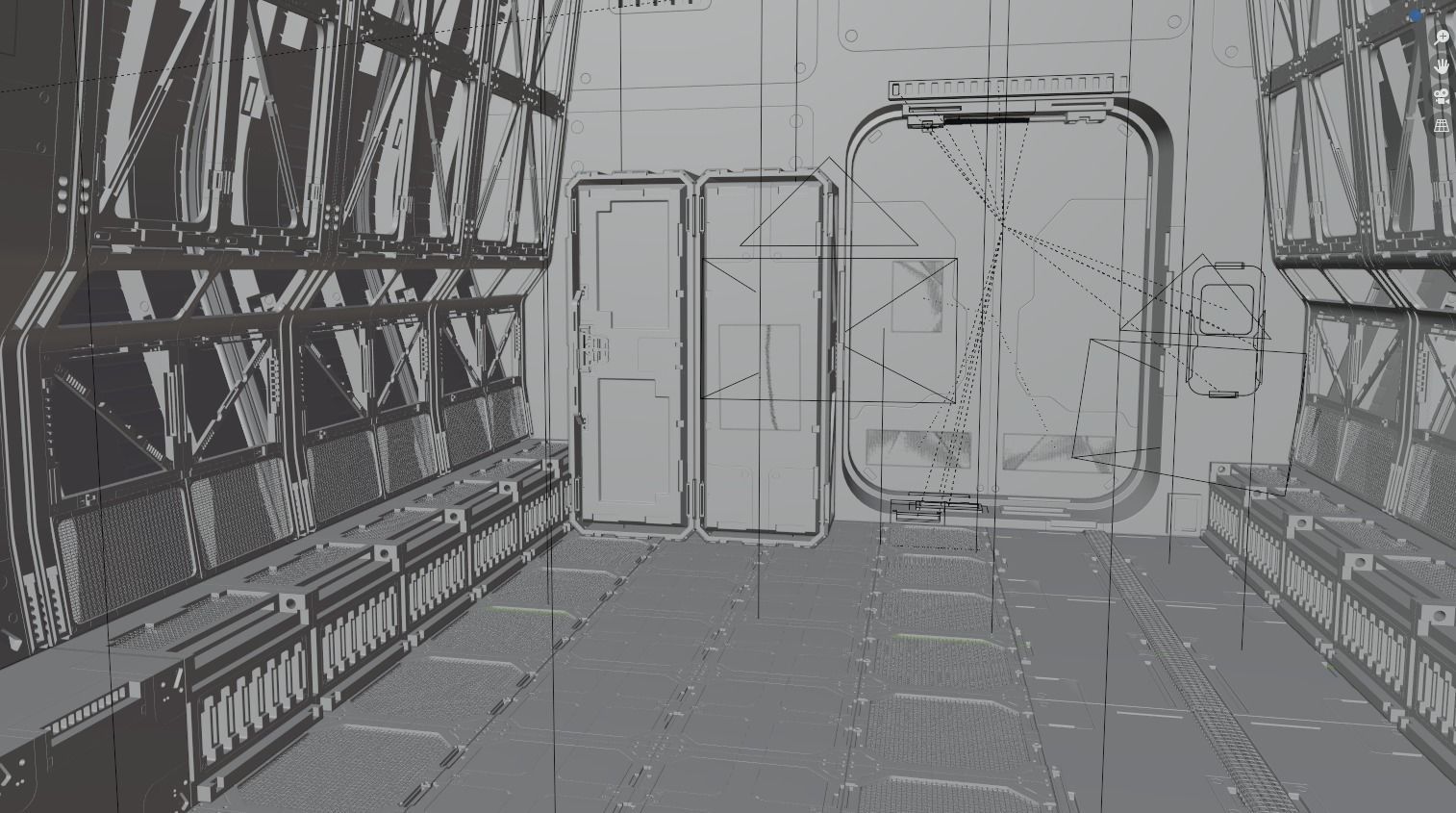 sci-fi set3 3D model_11