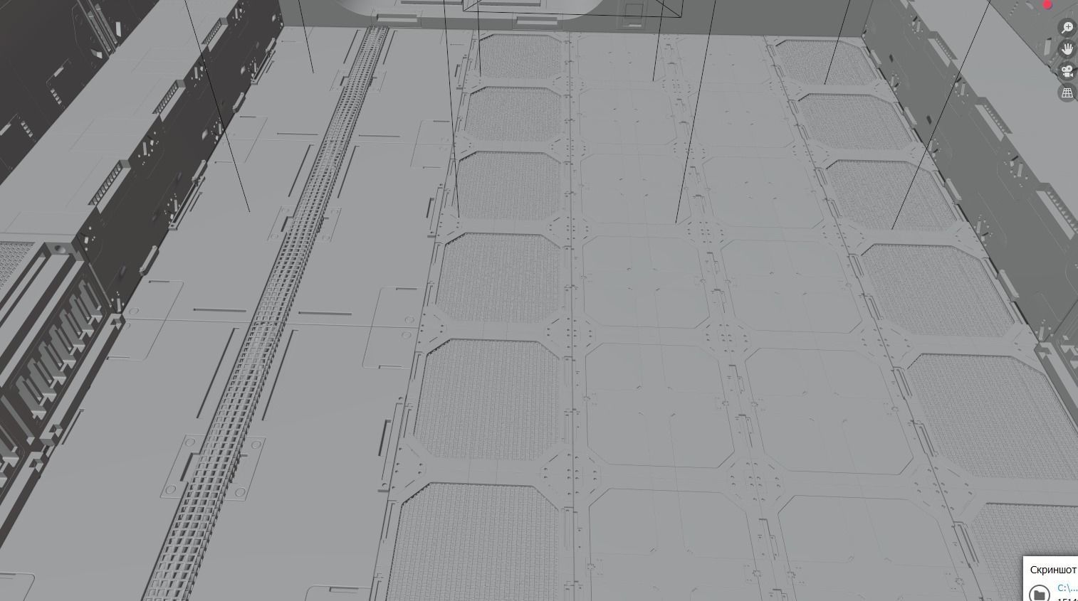 sci-fi set3 3D model_13