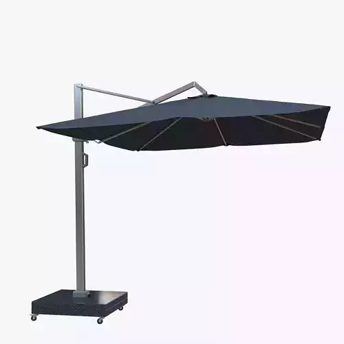 Parasols Icon Outdoor Umbrella 3D model
