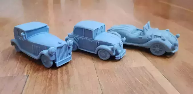 Gangster bang cars 3D print model