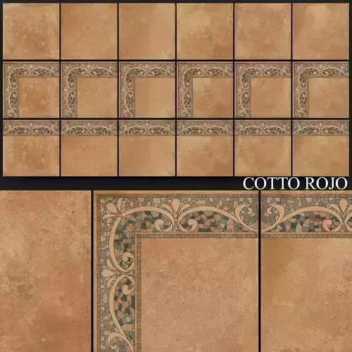 Keros Cotto Rojo 3D model