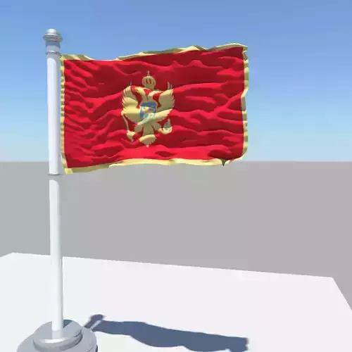 Montenegro flag
