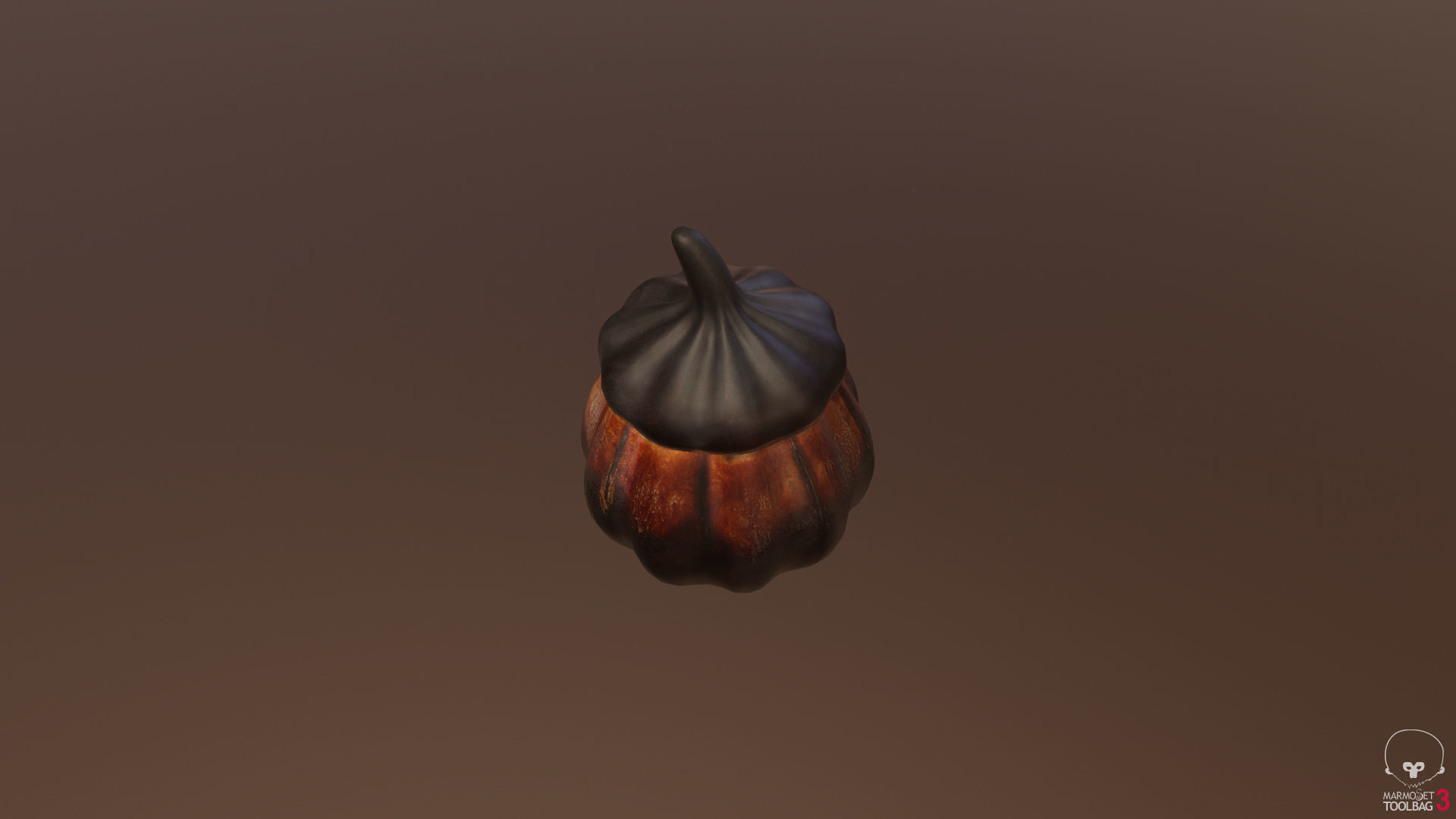 Ceramic Pot Low-poly 3D model_4