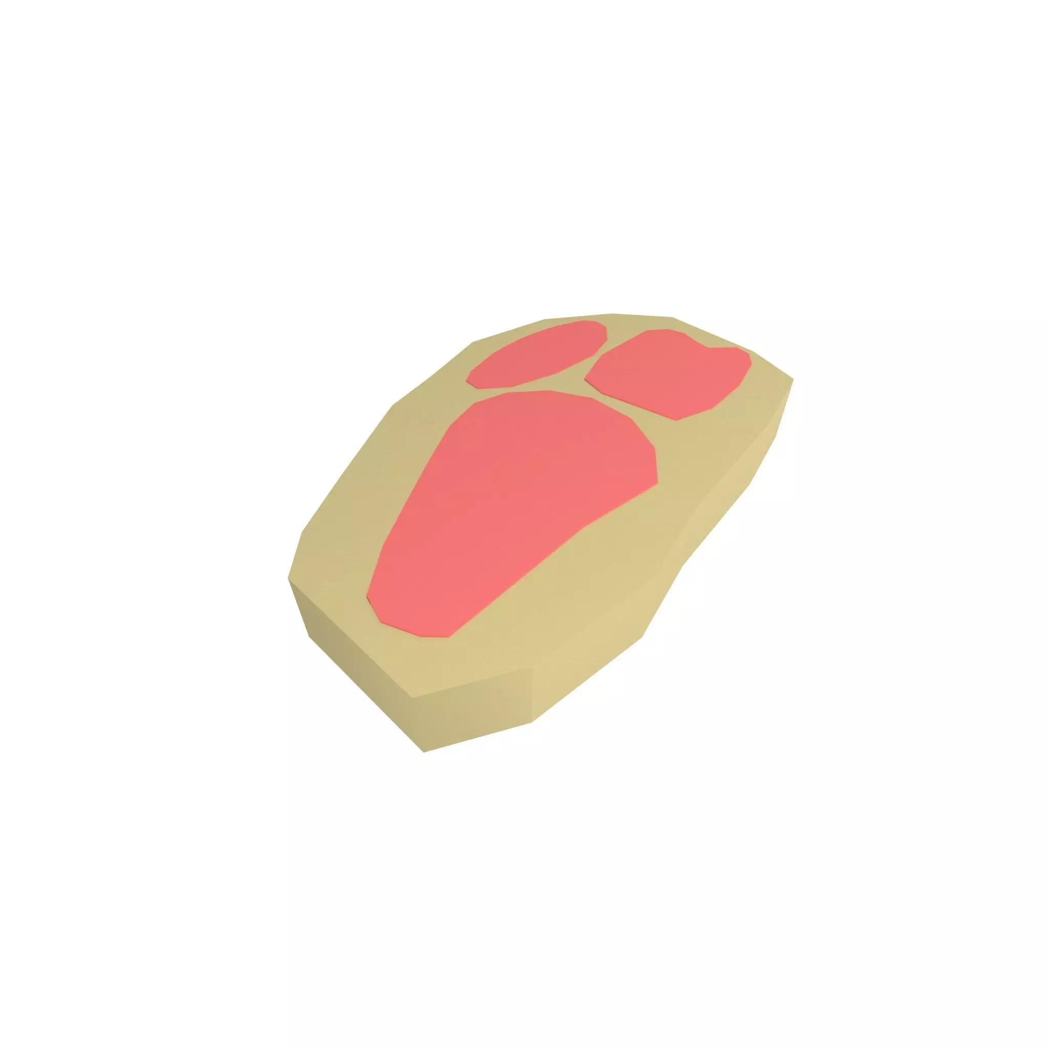 Steak v1 003 Low-poly 3D model_0